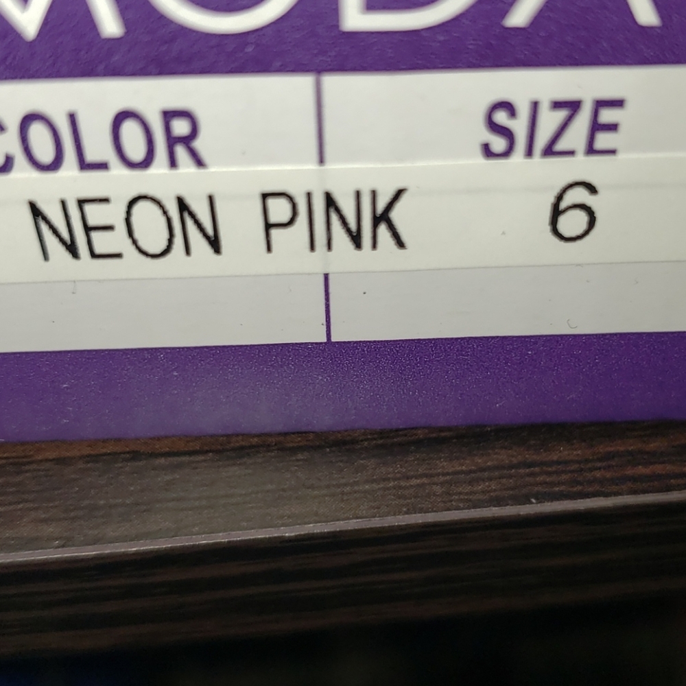 Neon Pink Sandals - Picture 6 of 6